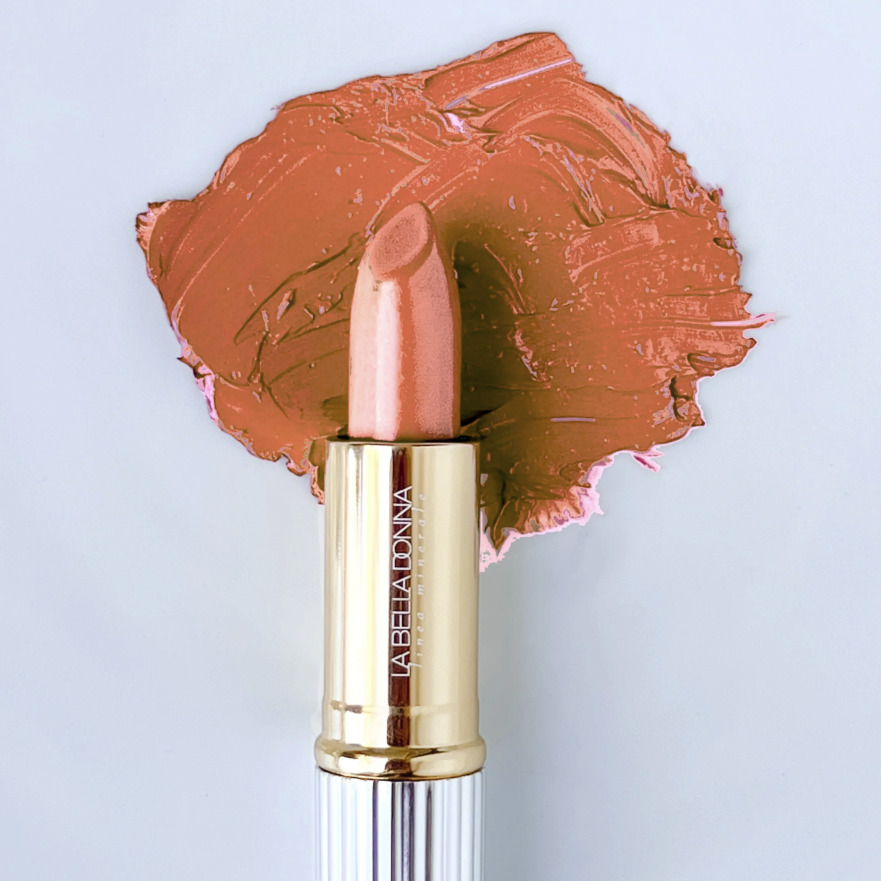 Natural Brownish Lipstick Color #nude