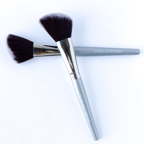 Shown are two wide application brushes